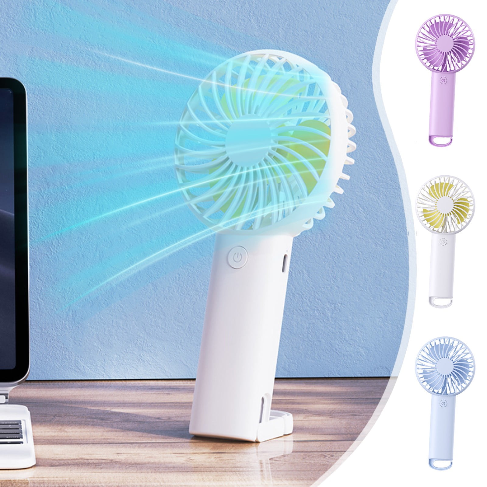 Fan Ger Rpe Msgweeeg Travel Fans Portable Portable Fan Desktop Folding Small Fan ...