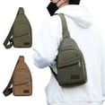 thumbnail image 1 of Msgweeeg Women's Bags Womens Bag Gifts Canvas Sling Bag Crossbody Backpack Shoulder Casual Rucksack for Men Women, 1 of 7