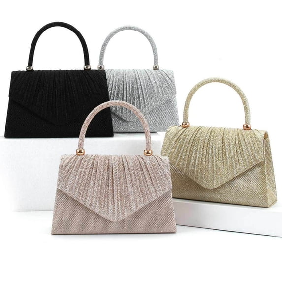 Msgweeeg Womens Purses Womens Purse Valentines Gift Women's Fashionable and Casual Handbag Spring/Summer Style Trendy and Versatile for Banquets and High-End Evening Wear Featuring Sequins.