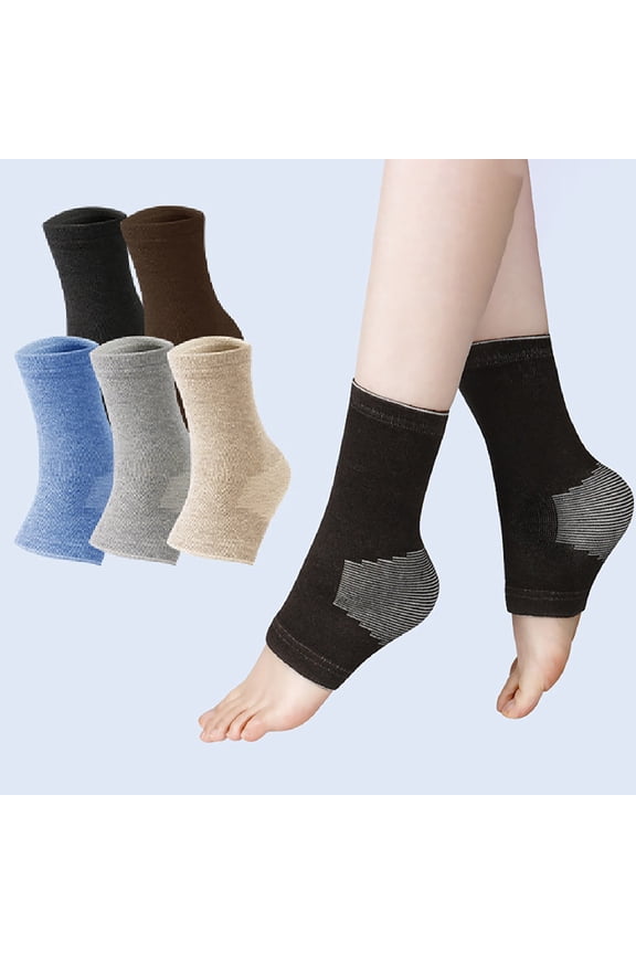 Womens Socks Running Socks Fiber Foot Sleeve Women's Ankle Support Guard Socks Gift for Anniversary, Birthday, Christmas