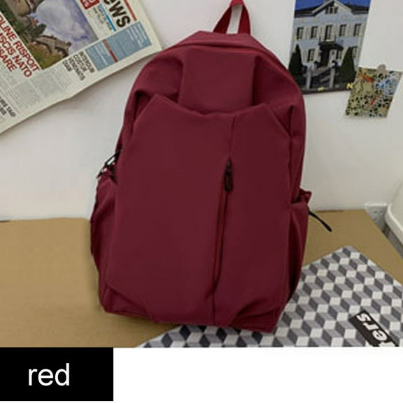 Msgweeeg Work Backpack Schoolbag for Male College Students Ins Trendy Cool Casual Large Capacity Backpack for Junior High School Students and High School Students Travel Backpa