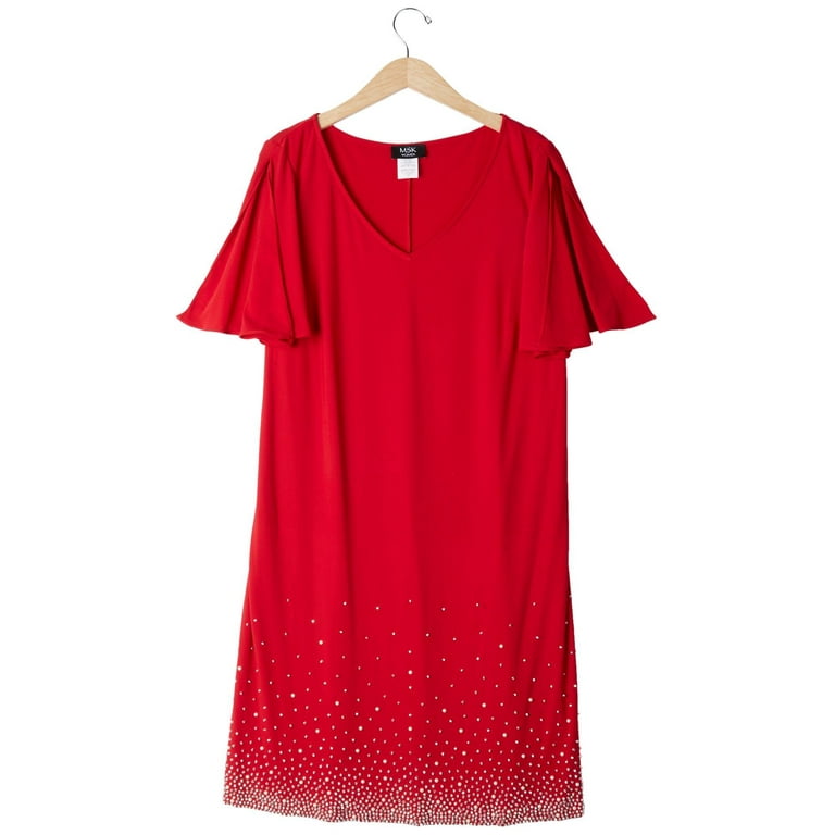 Msk cold shoulder dresses online
