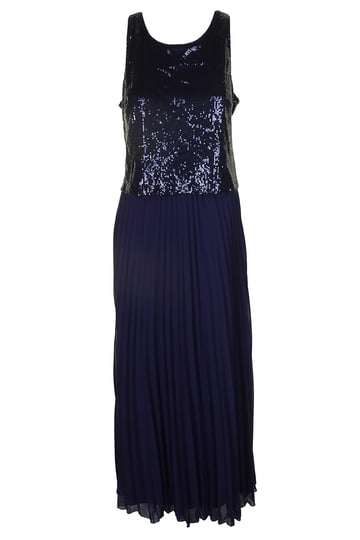 white christmas dresses R&M Richards Womens Lace Embellished Evening Dress Navy 8 main image 0