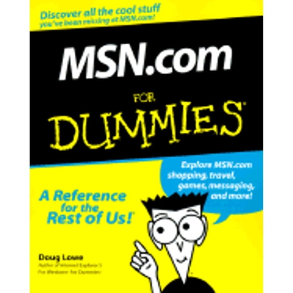 Pre-Owned MSN.com For Dummies (Paperback) 0764506498 9780764506499