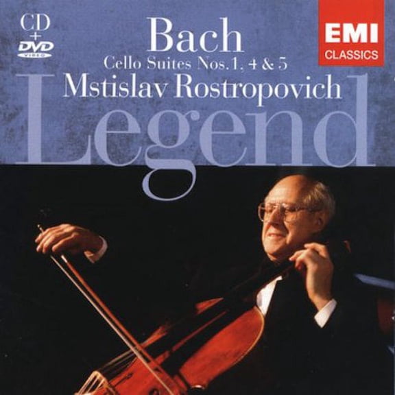 Mstislav Rostropovich - Bach: Cello Works - CD