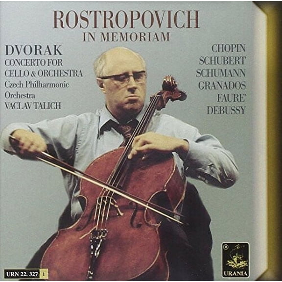 Mstislav Rostropovich - Cello Concerto - Music & Performance - CD