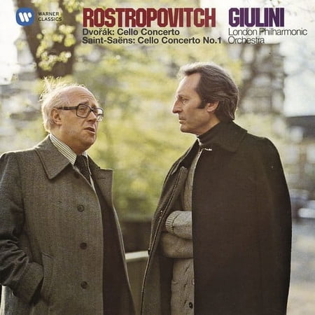 Mstislav Rostropovich - Cello Concerto & Saint-Saens / Cello Concerto No 1 - Music & Performance - CD