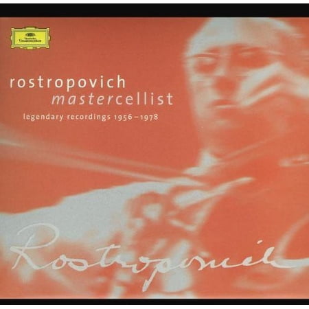Mstislav Rostropovich - Mastercellist: Legendary 1956-1978 - Classical - CD