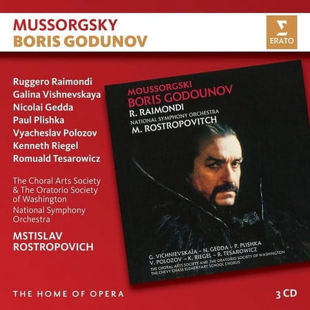 Mstislav Rostropovich - Mussorgsky: Boris Godunov - Music & Performance - CD