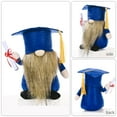 Msuo Grad party decorations 2024 Blue And Red Graduation Bachelor Hat