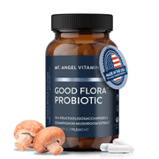 Mt. Angel Vitamins - Daily Probiotic with Prebiotics - Good Flora - 60 Capsules