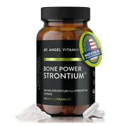 Mt. Angel Vitamins - Bone Power - Strontium 350mg - 60 Capsules