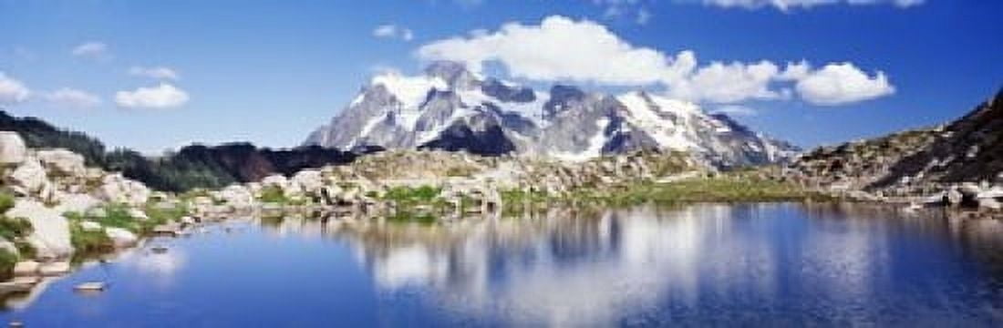 Mt Baker Snoqualmie National Forest WA Canvas Art - Panoramic Images (18 x 6)