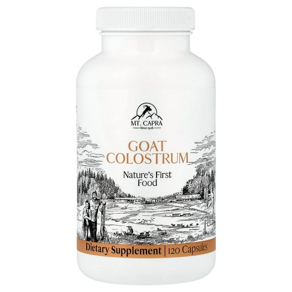 Mt. Capra Goat Colostrum, 120 Capsules