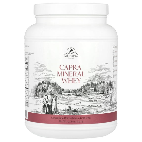 Mt. Capra Capra Mineral Whey, 50.8 oz (1,440 g)