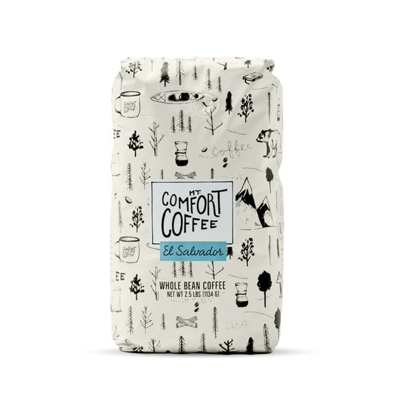 Mt. Comfort Coffee El Salvador Medium Roast, 2.5lb Bag