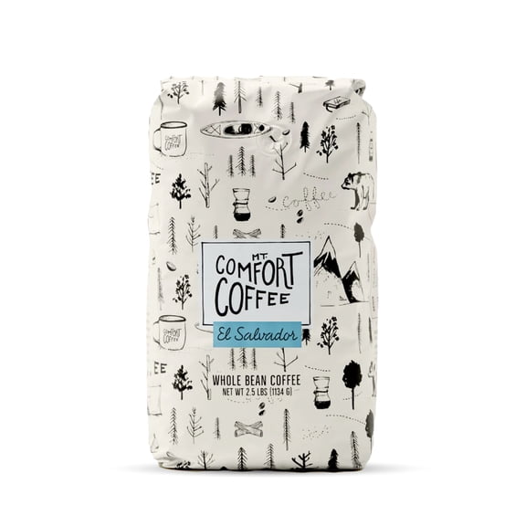 Mt. Comfort Coffee El Salvador Medium Roast, 2.5lb Bag