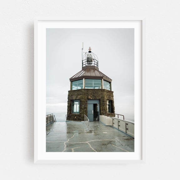 Mt. Diablo Tower - California Photography White Framed Wall Art Print 30 x 40 inches