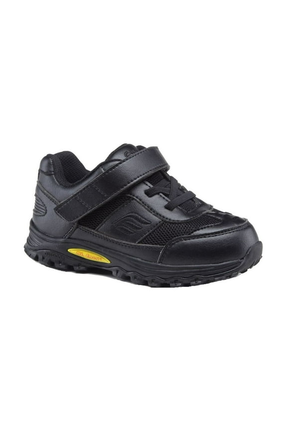 Children's Orthopedic Shoes 3301 by Apis - Black Boys
