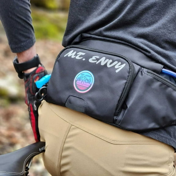 Mt. Envy Hydration Hip Pack with 1 Lt Hydration Bladder Included