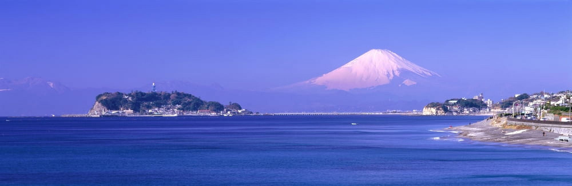 Mt Fuji Kanagawa Japan Canvas Art - Panoramic Images (27 x 9)