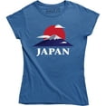 thumbnail image 1 of Mt. Fuji World Heritage Site Japan Womens Travel Locations T-Shirt, 1 of 4