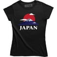 thumbnail image 1 of Mt. Fuji World Heritage Site Japan Womens Travel Locations T-Shirt, 1 of 4