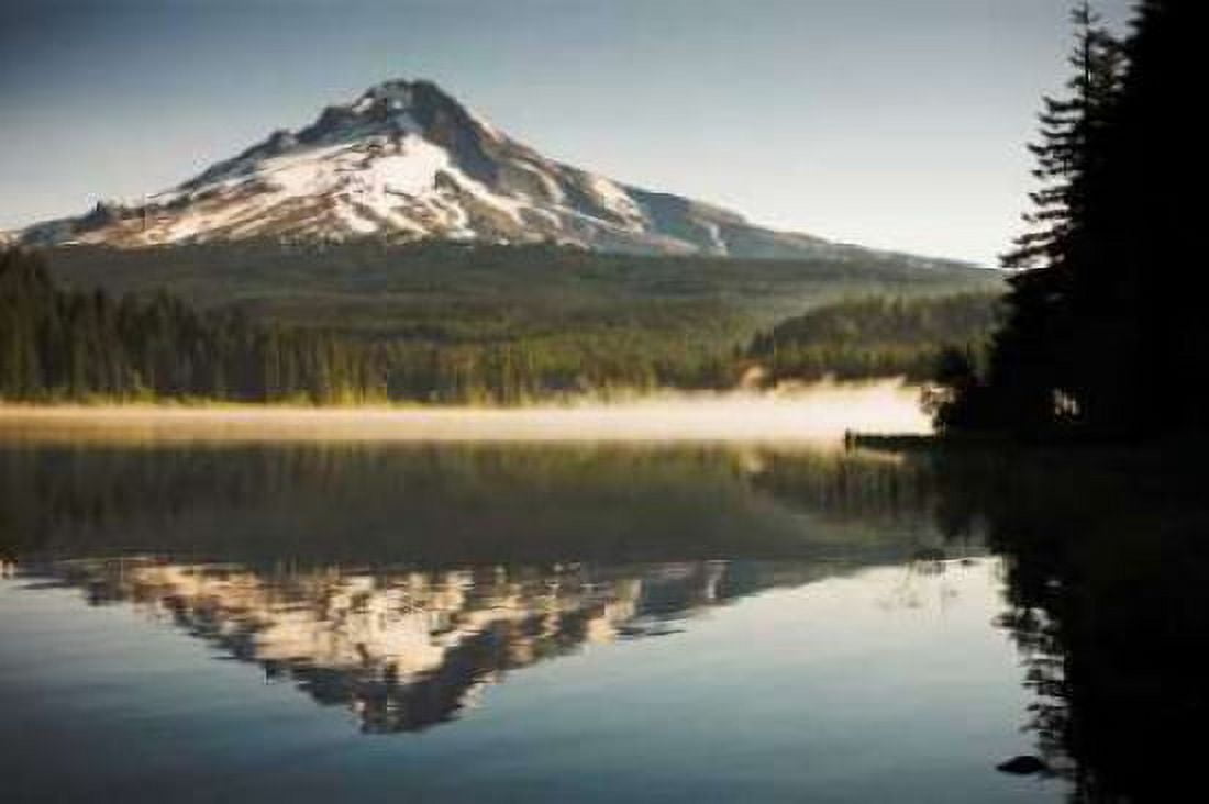 Mt Hood in Summer II Canvas Art - Bob Stefko (12 x 18)