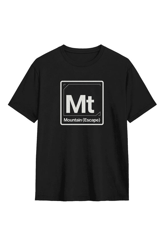 Mt Mountain Escape Cool Graphic Tee For Men And Women, Outdoor Fun Cotton Short Sleeves T-Shirt