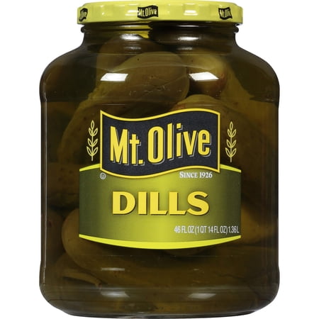 Mt. Olive Whole Dills Pickles - 46 fl oz jar