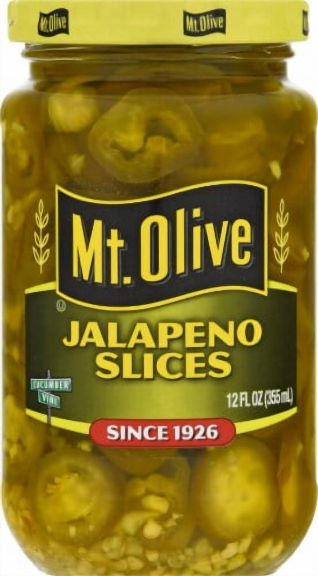 Mt Olive Jalapeno Pepper Slices 12 fl oz