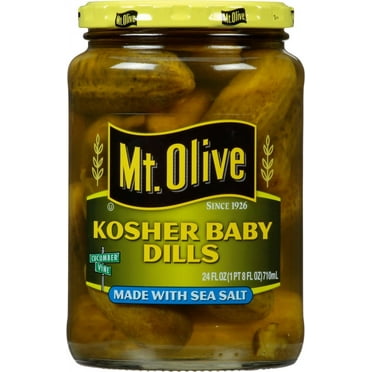 Mt. Olive Kosher Baby Dills, 24 oz