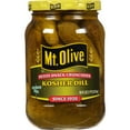 thumbnail image 1 of Mt. Olive Petite Snack Crunchers Kosher Dill Pickles, 16 fl oz jar, 1 of 5
