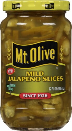 Mt Olive Mild Jalapeno Slices 12 fl oz - Pack of 2