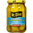 thumbnail image 1 of Mt. Olive No Sugar Added Bread & Butter Spears Pickles, 16 fl oz Jar, 1 of 3