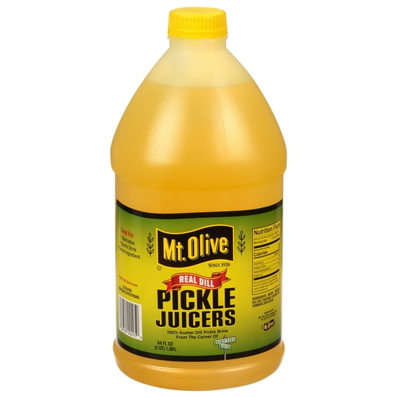 Mt. Olive Real Dill Pickle Juicer Juice, 64 fl oz Bottle