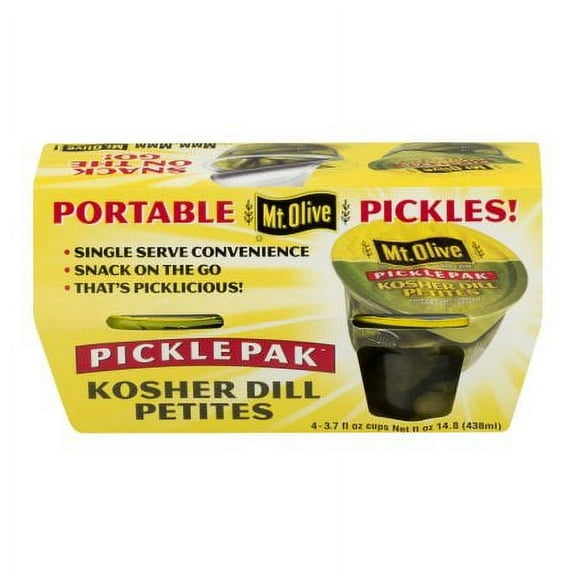 Mt. Olive Portable Kosher Dill Petites (Pack of 6)