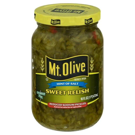 Mt. Olive Reduced Sodium Sweet Relish - 16 oz