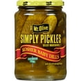 thumbnail image 1 of Mt Olive Simply Pickles Kosher Baby Dills Pickles 24 oz, 1 of 10