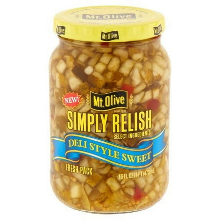 Mt. Olive Simply Relish Deli Style Sweet (Pack of 16)