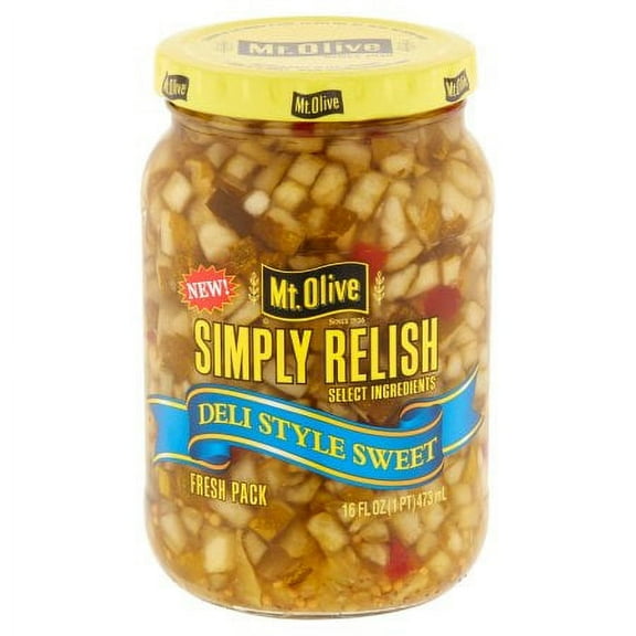 Mt. Olive Simply Relish Deli Style Sweet (Pack of 6)
