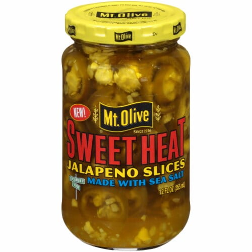 Mt. Olive Sweet Heat Jalapeno Slices 12 fl oz - Pack of 2