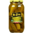 thumbnail image 1 of Mt. Olive Whole Kosher Dill Pickles, 80 fl oz Jar, 1 of 6