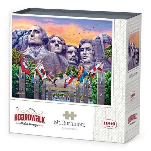 Mt. Rushmore - 1000 Piece Boardwalk Jigsaw Puzzle