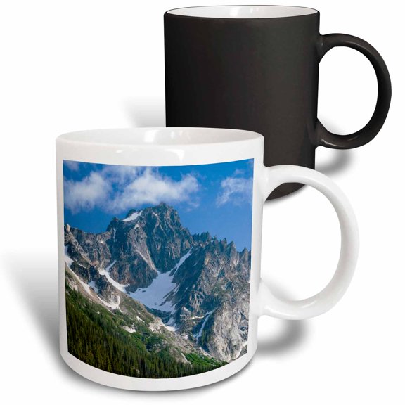 3drose, Mt. Stuart, Okanogan-wenatchee Nf, Washington, Usa., 11oz Magic Transforming Mug