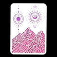thumbnail image 1 of Mt Sun and Moons Painting Stencil 11.69x8.27 Inch Reusable Craft PET Stencils Hollow Out Drawing Painting Template for DIY Painting on Wood Fabric Paper Walls Canvas Furniture, 1 of 7