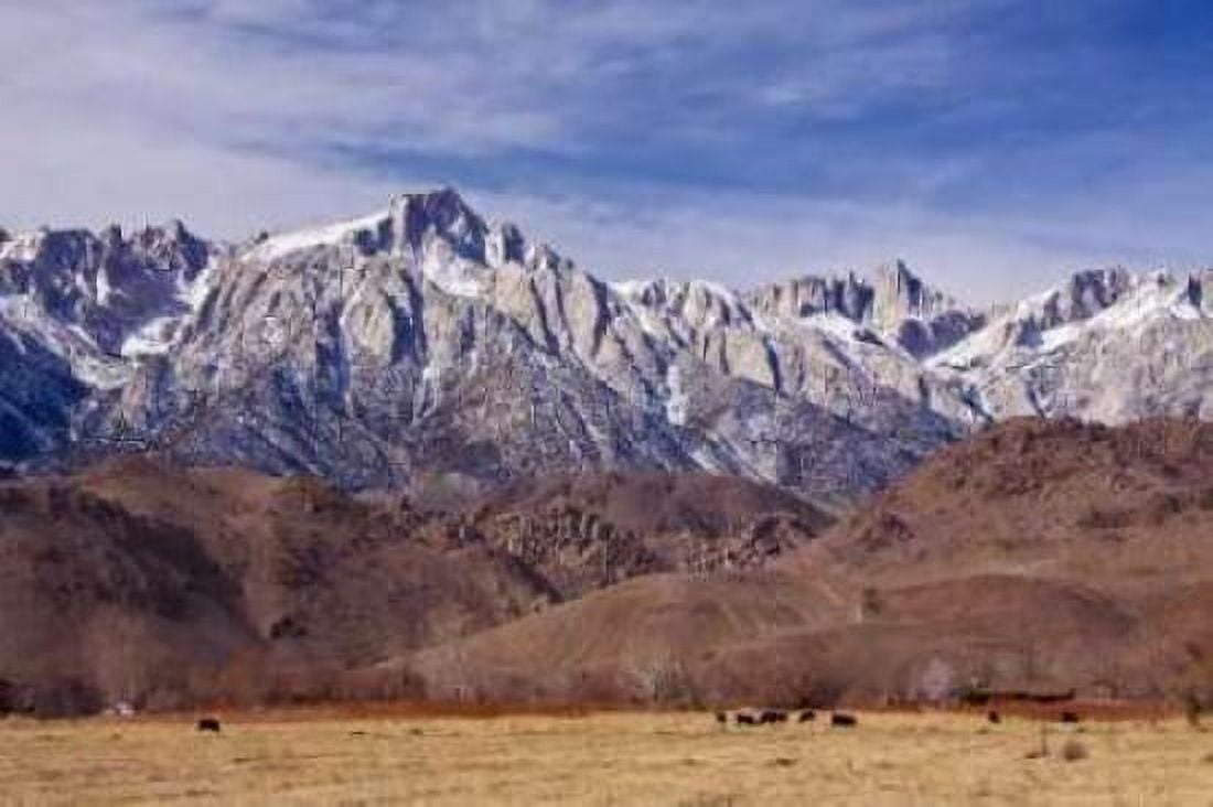 Mt Whitney Range I Canvas Art - Rita Crane (20 x 28)