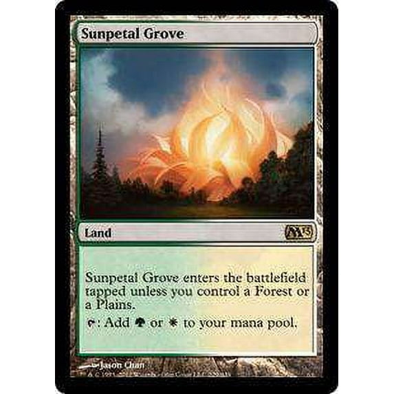 MtG 2013 Core Set Rare Sunpetal Grove #229