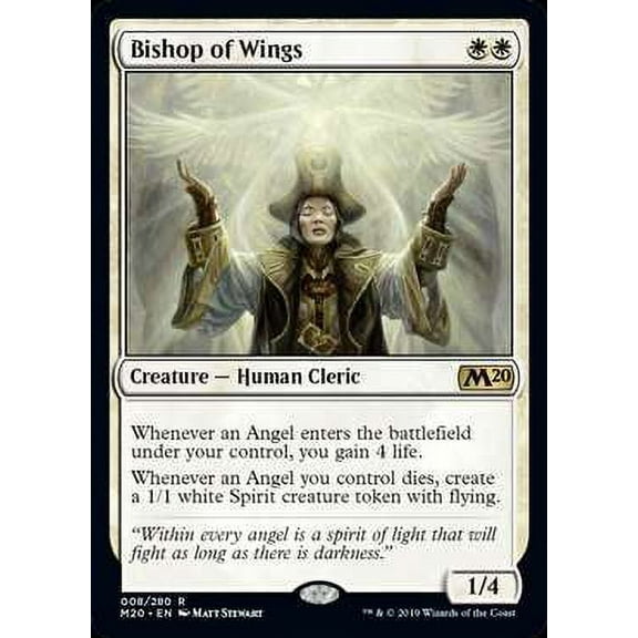 MtG Core Set 2020 Bishop of Wings #8
