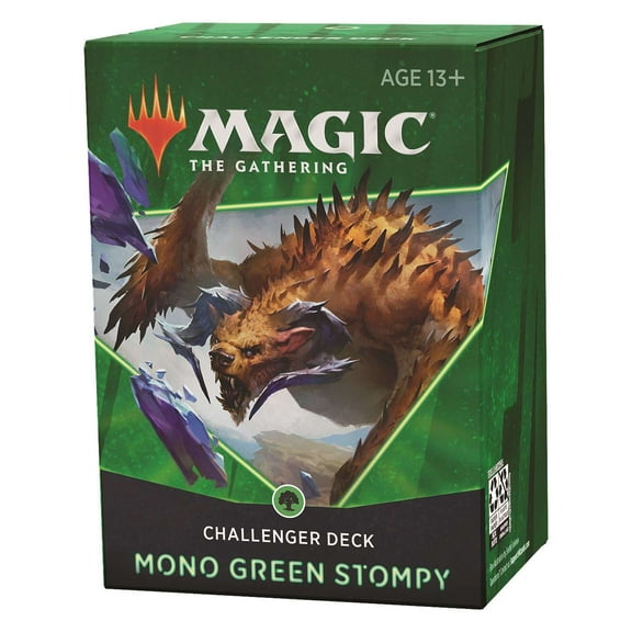 MtG 2021 Mono Green Stompy Challenger Deck